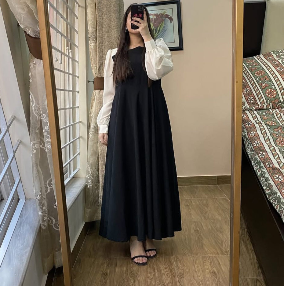 Classic Black Maxi Dress