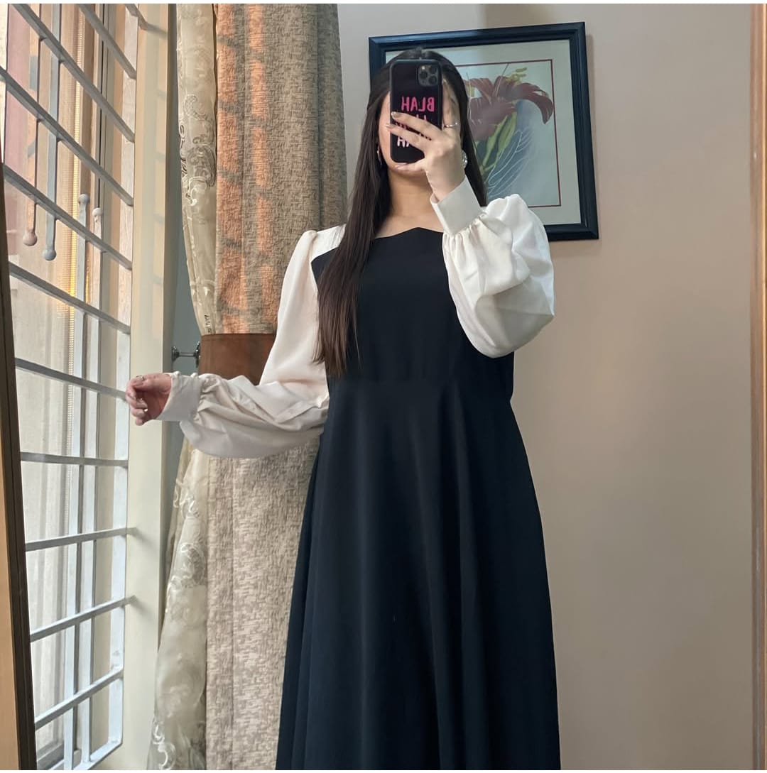 Classic Black Maxi Dress