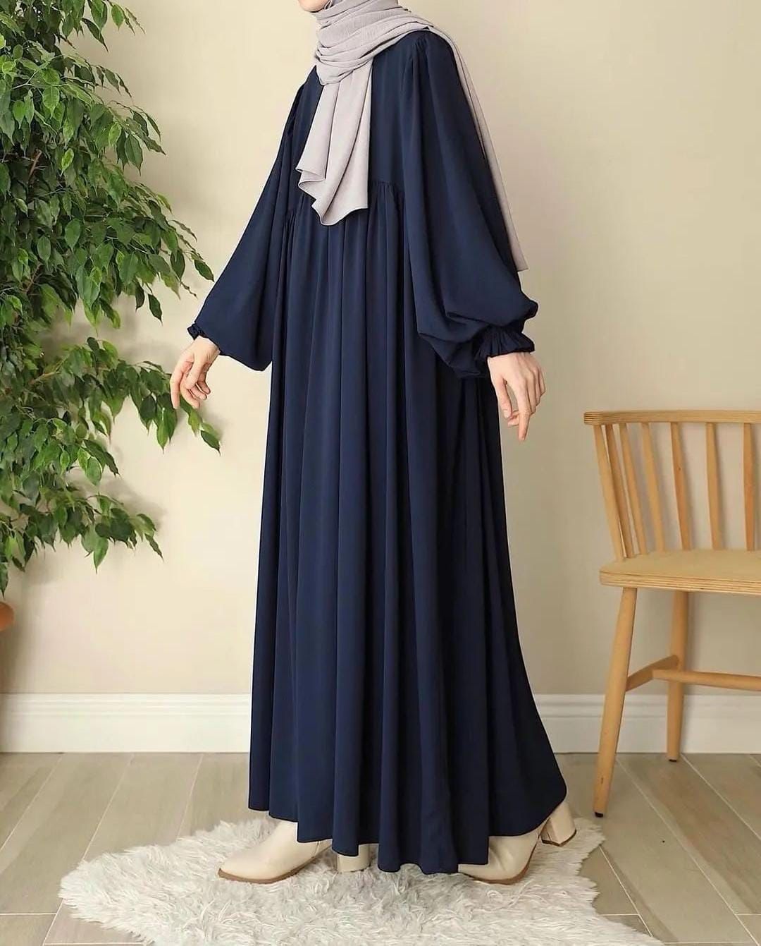 Sapphire Abaya With Stoller