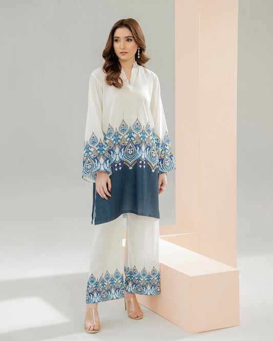 2 Piece Festive Printed Set