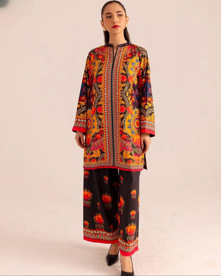 Gulbahaar – 2 Pc Festive Printed Set