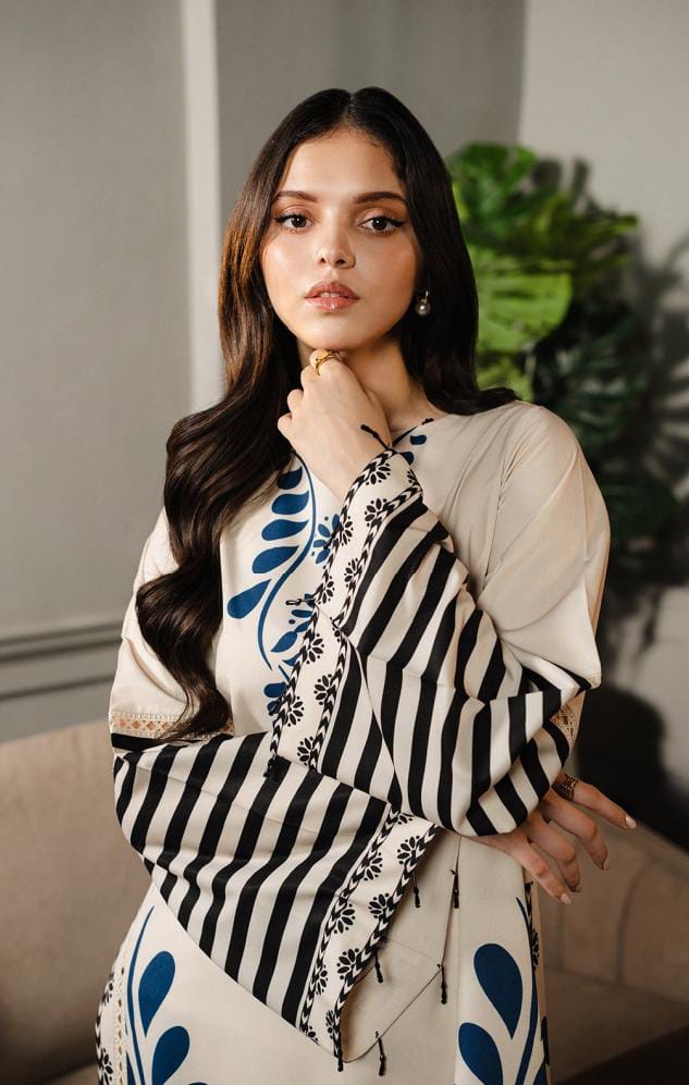 Neel Tara – Bold Block Printed 3pc Suit
