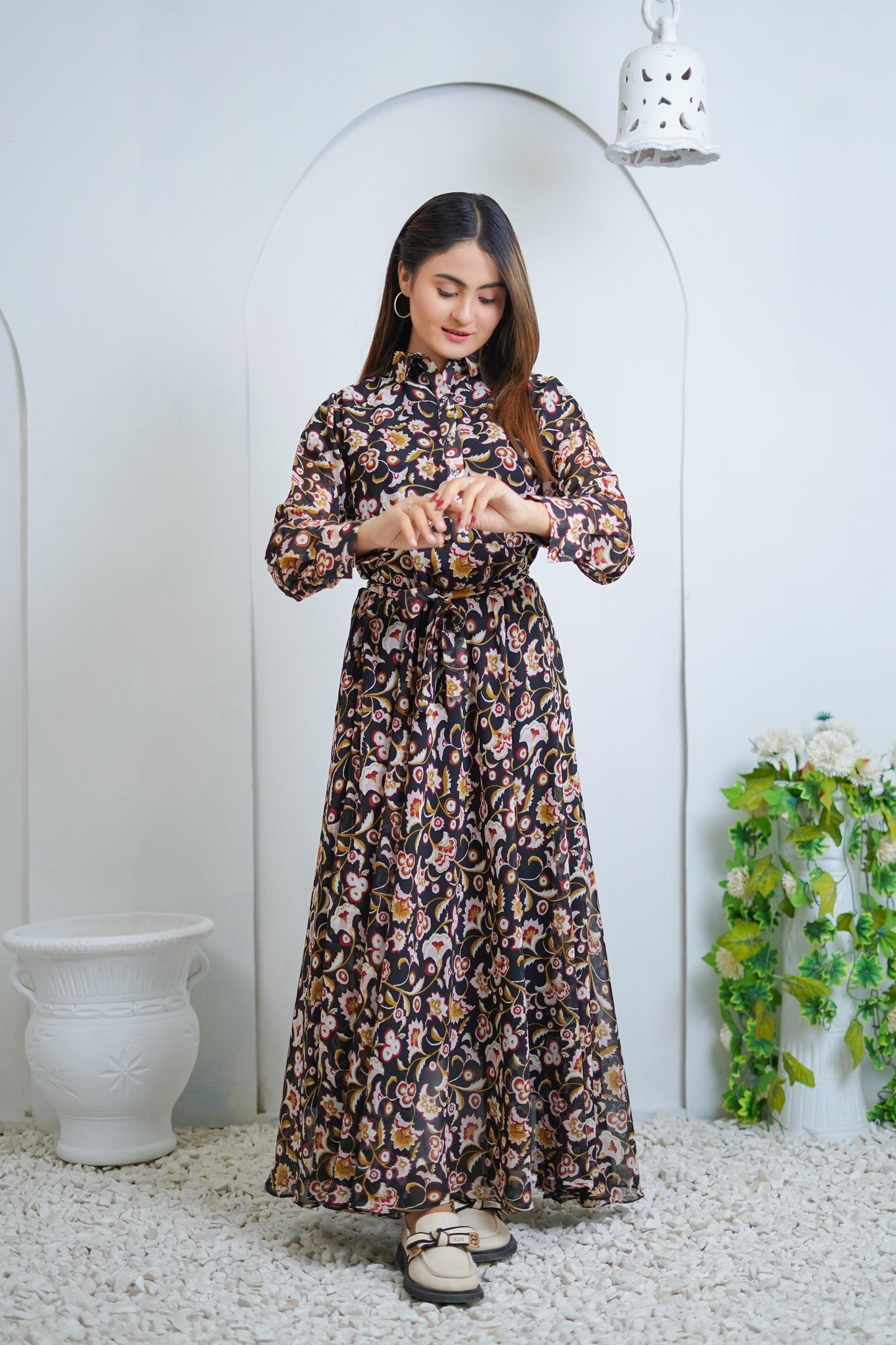 Liliosa Floral Frock