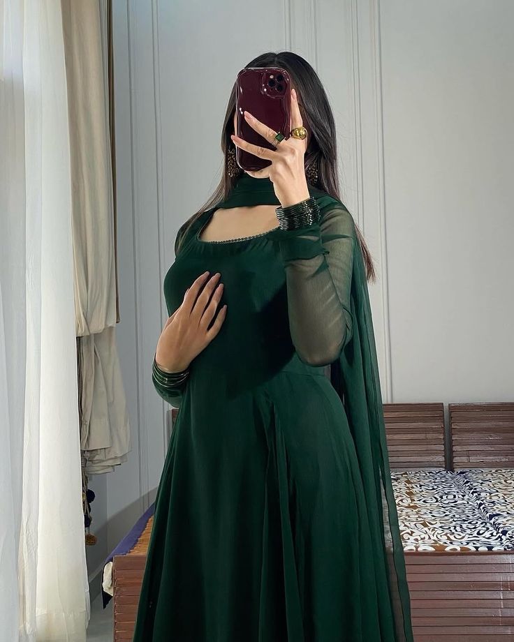 Chiffon Long Frock