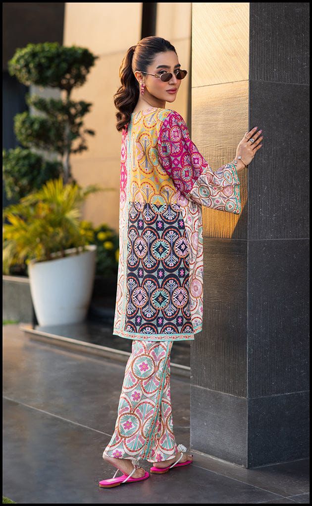 2 Piece Festive Printed Set