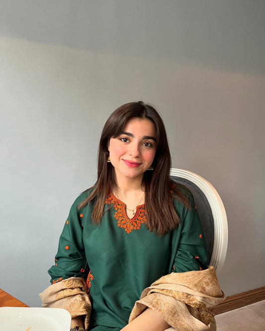 Emerald Sage Embroided 2pc Set