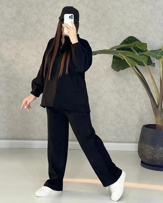 Winter Side Pocket 2 Pcs Outfit