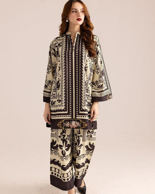 Noor Luxe Printed Co-Ord Set