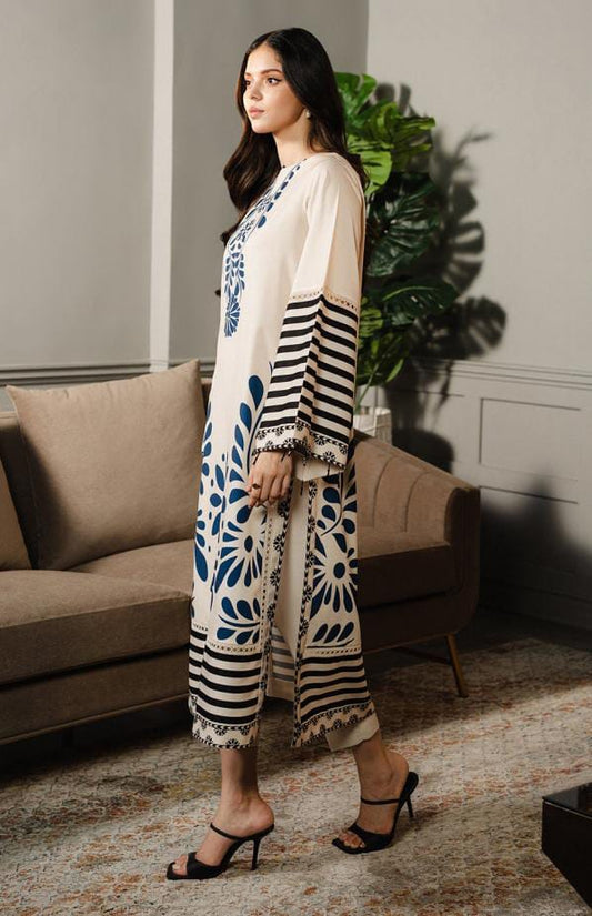 Neel Tara – Bold Block Printed 3pc Suit