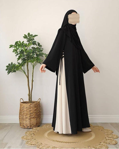 Black Abaya With Stoller