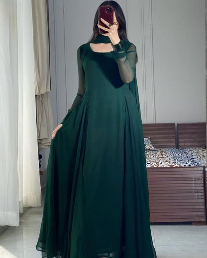 Chiffon Long Frock
